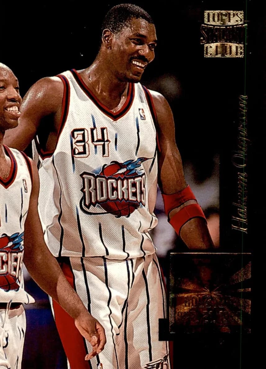 Hakeem Olajuwon 1996 unknown Stadium Club