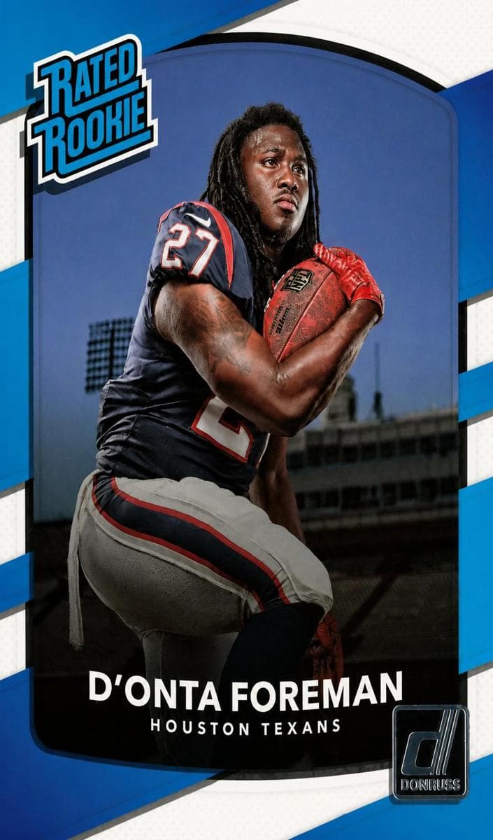 D'Onta Foreman 2017 panini Donruss