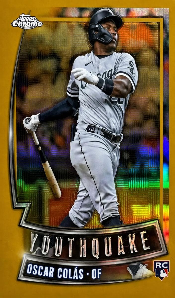 Oscar Colás 2023 topps Topps Chrome Update