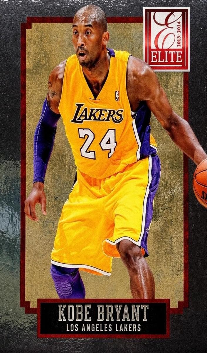 Kobe Bryant 2013 panini