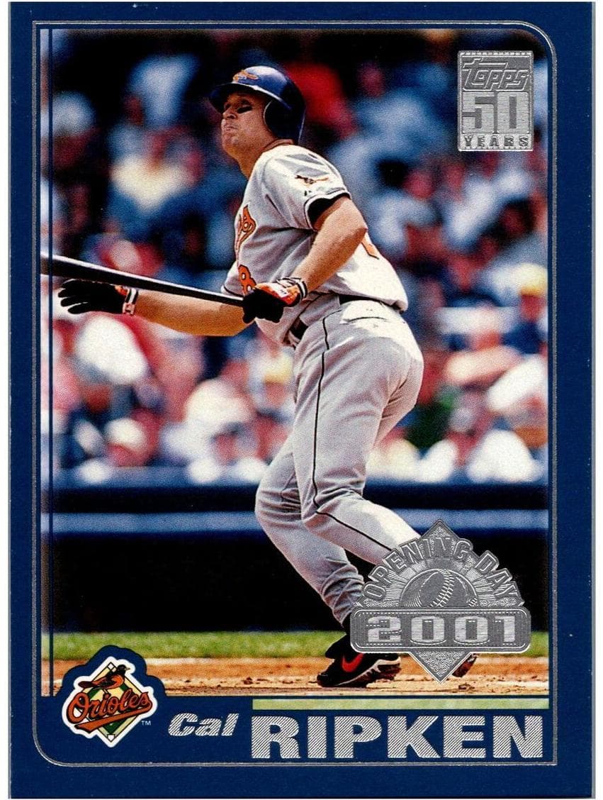 Cal Ripken Jr 2001 topps