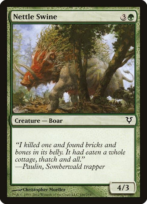Nettle Swine 2012 Magic: The Gathering Avacyn Restored
