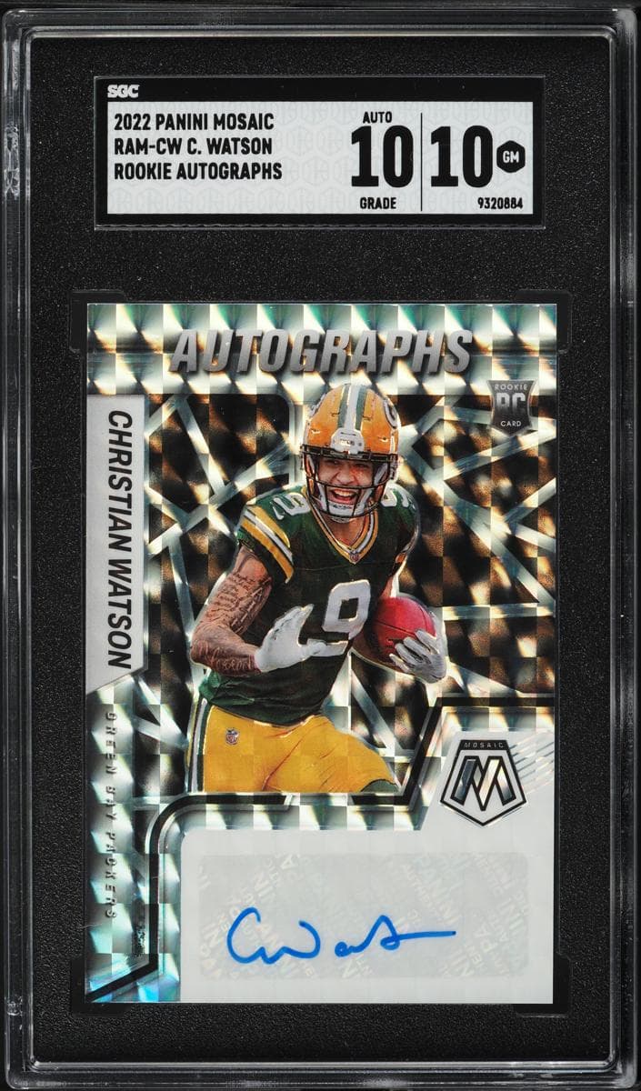 Christian Watson 2022 panini Panini Mosaic