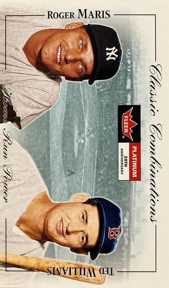 Roger Maris / Ted Williams #28 CC