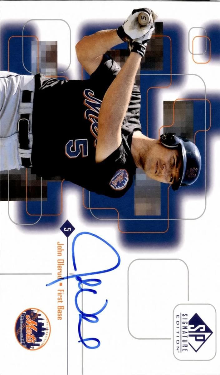 John Olerud 1999 unknown SP Signature Edition