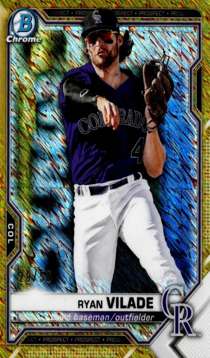 Ryan Vilade 2021 bowman Bowman