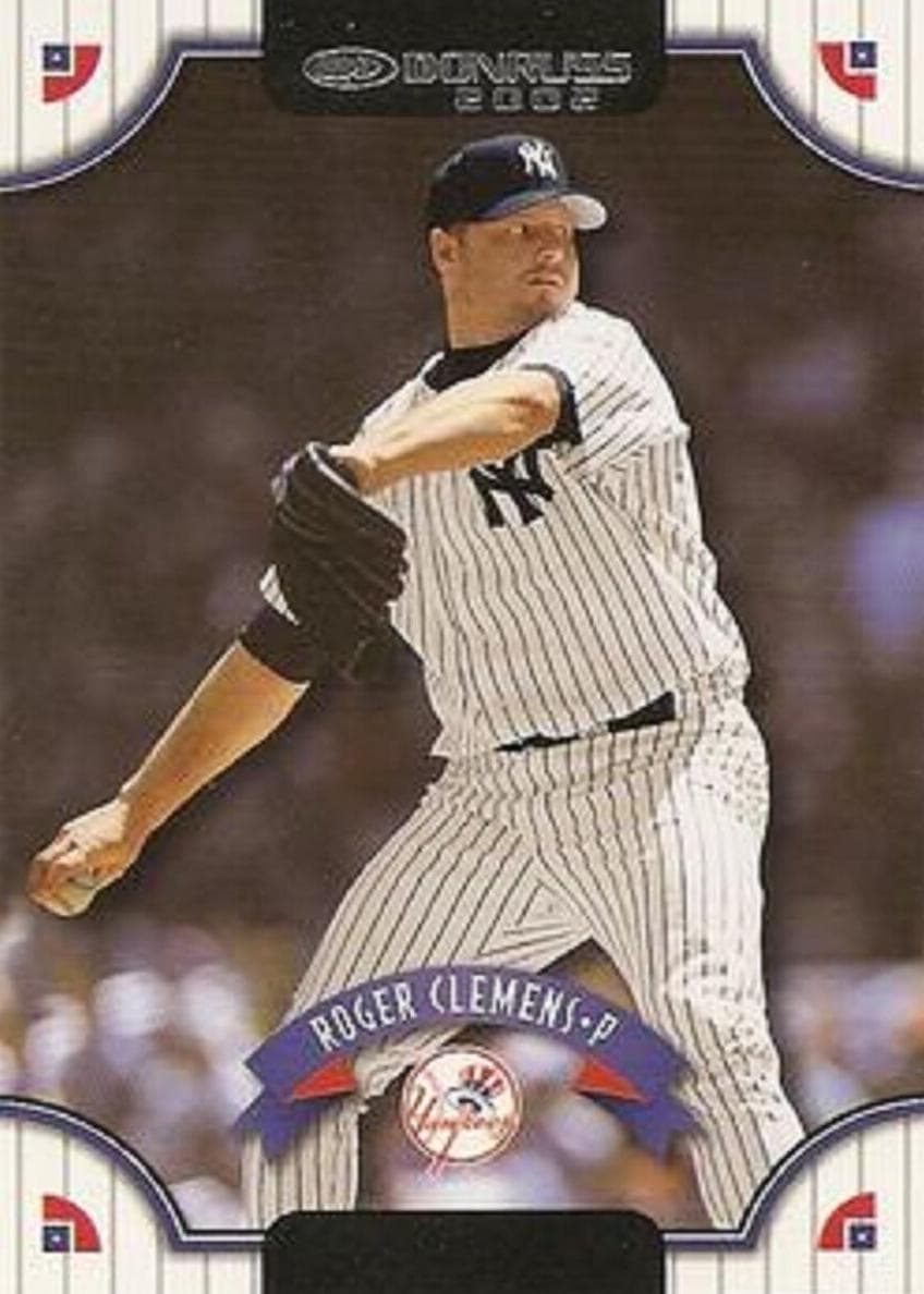 Roger Clemens 2002 panini