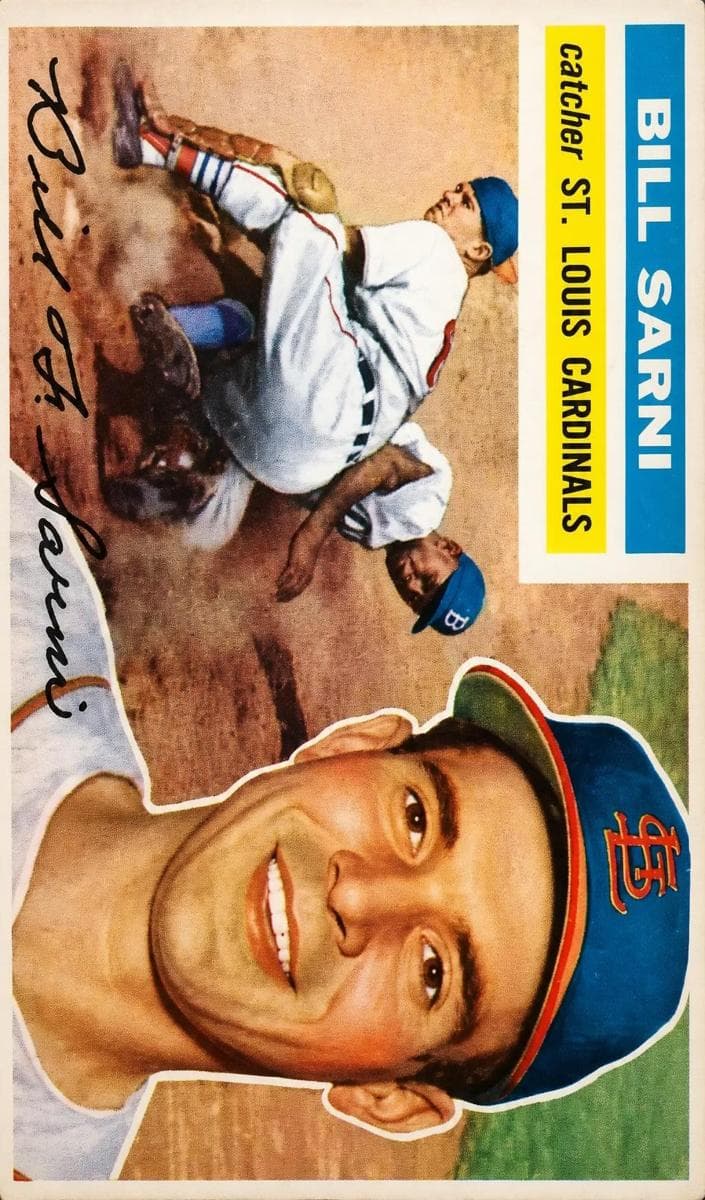 Bill Sarni 1956 topps Topps