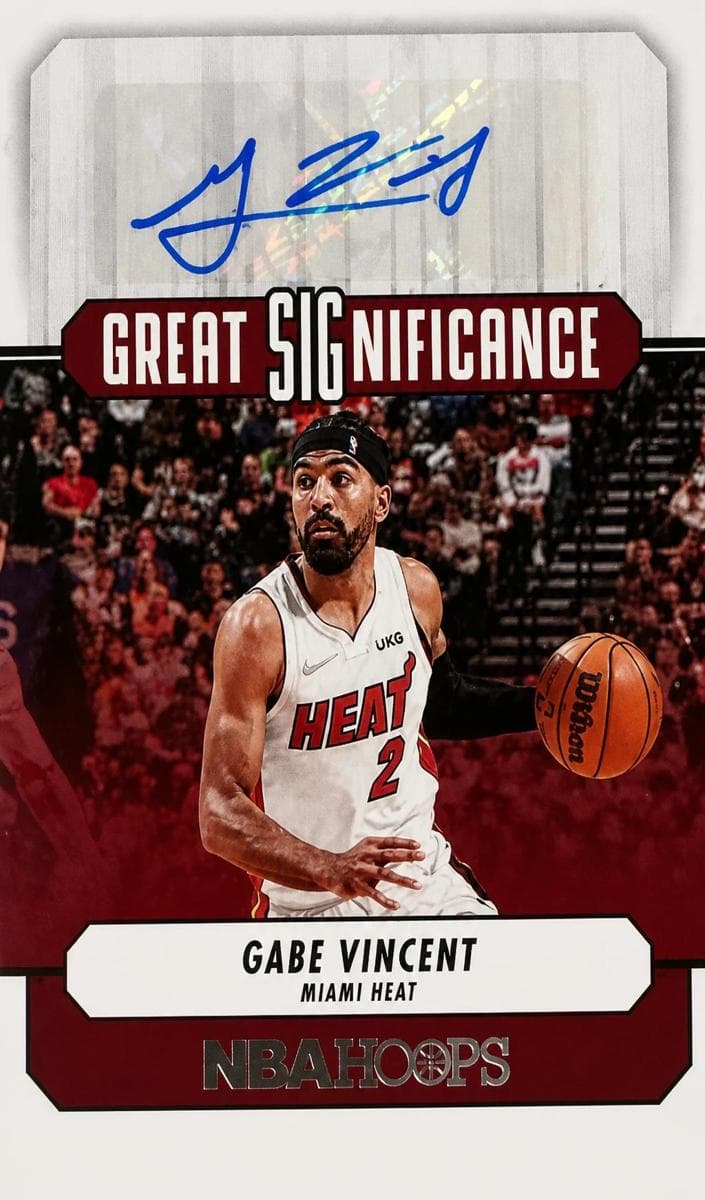 Gabe Vincent 2022 panini Hoops