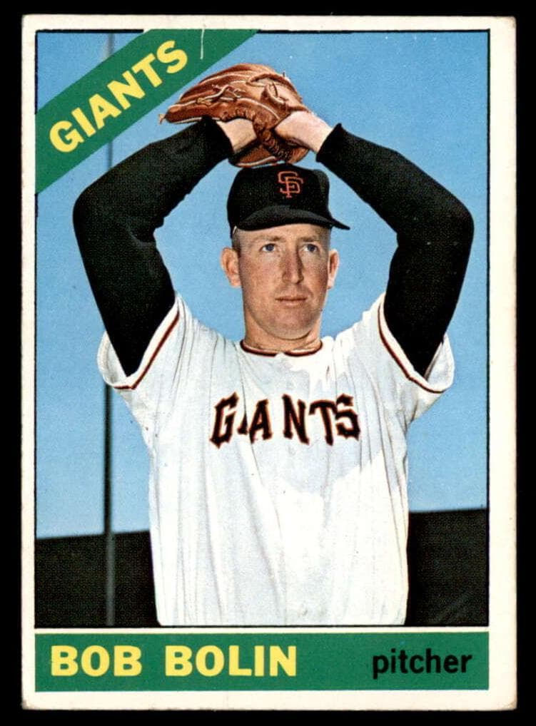 Bob Bolin 1966 topps Topps