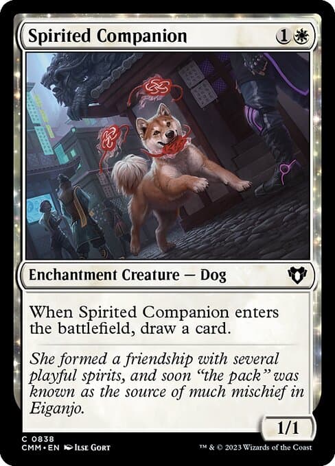 Spirited Companion 2024 Magic: The Gathering Bloomburrow Commander