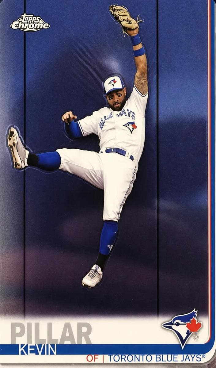 Kevin Pillar 2019 topps Topps Chrome
