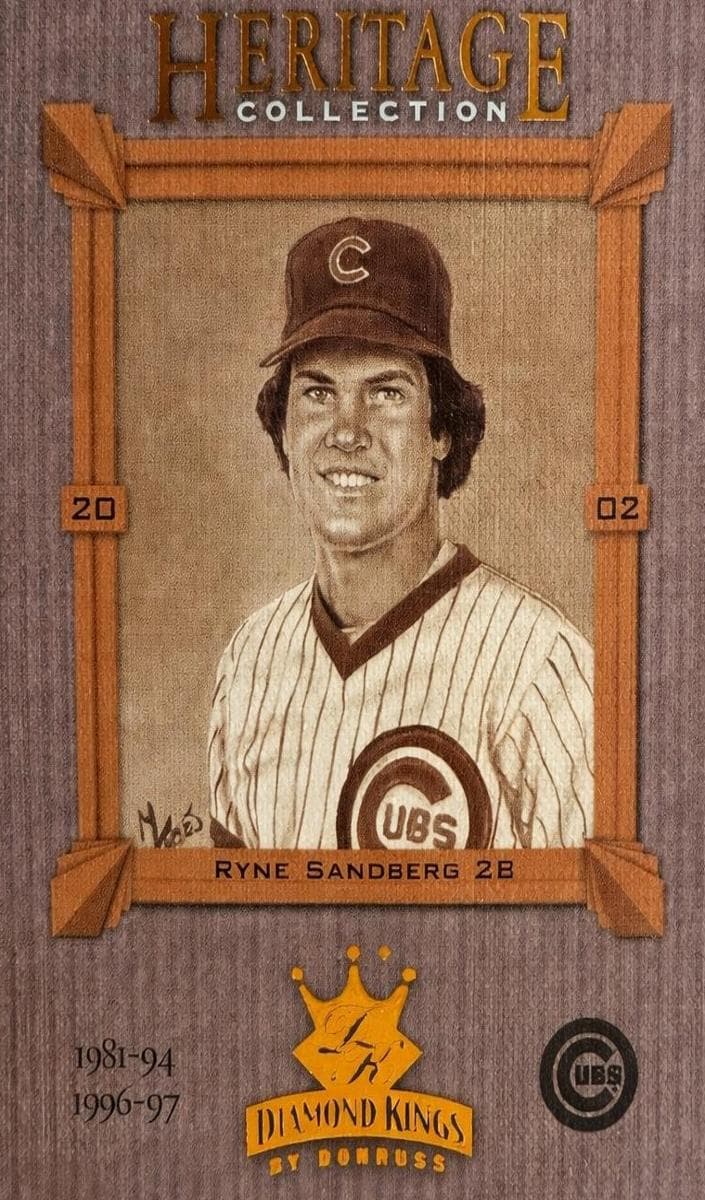 Ryne Sandberg 2002 panini