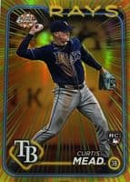 Curtis Mead 2024 topps Topps Chrome Update