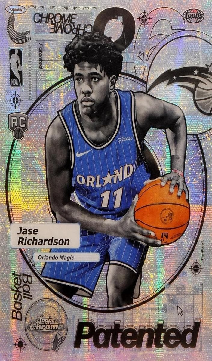 Jase Richardson 2025 topps Topps Chrome
