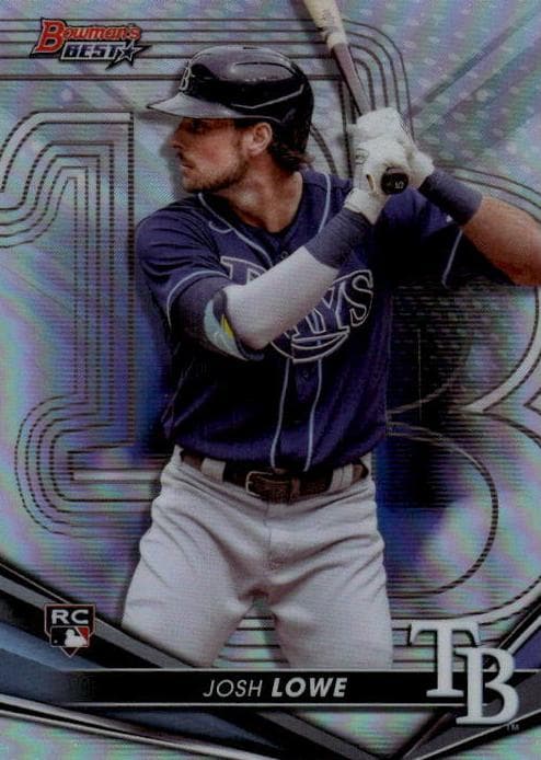 Josh Lowe 2022 bowman Bowman's Best