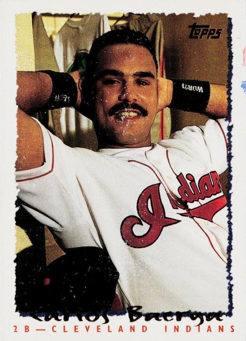 Carlos Baerga 1995 topps Topps