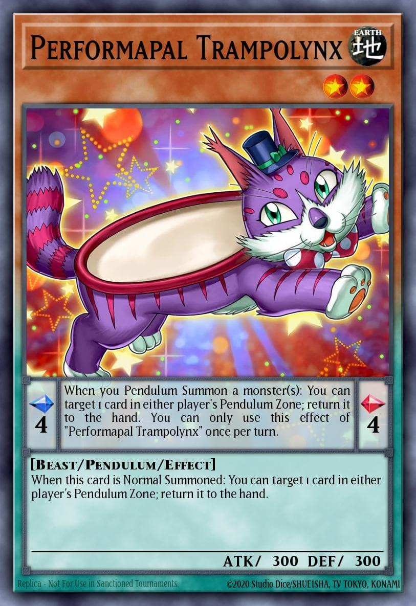 Performapal Trampolynx #NECH-EN002