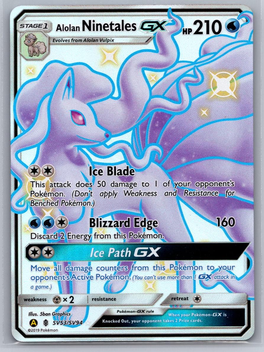 Alolan Ninetales-GX #SV53