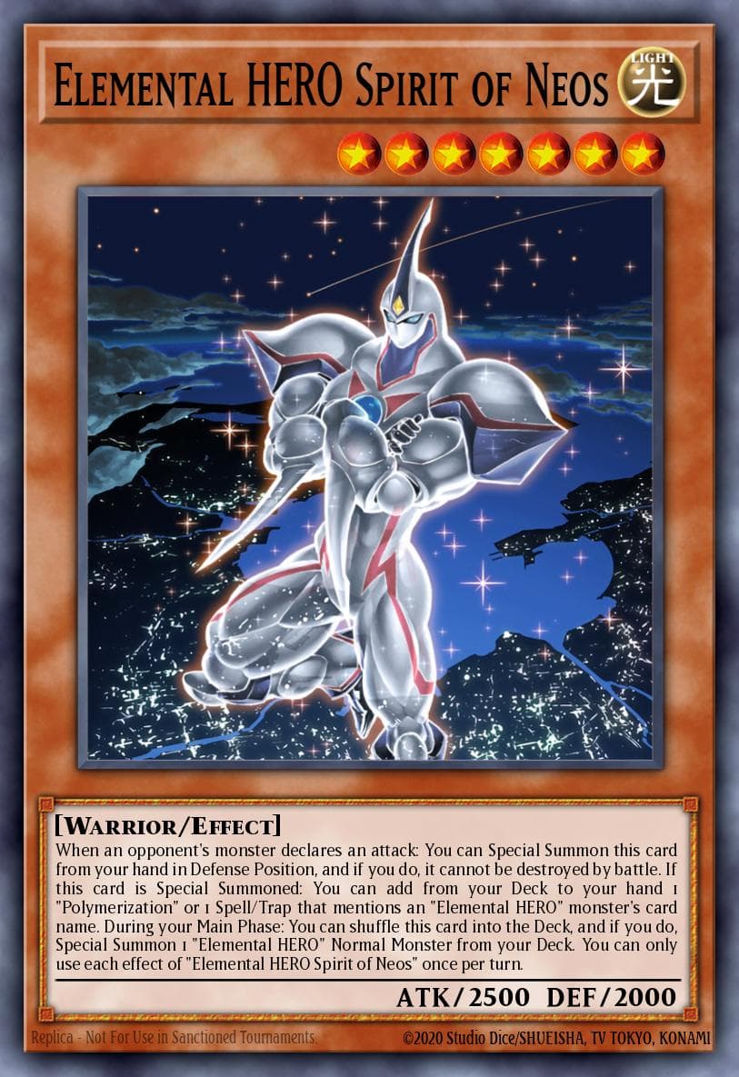 Elemental HERO Spirit of Neos #POTE-EN001