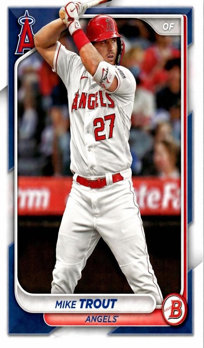 Mike Trout 2023 topps Topps Museum Collection