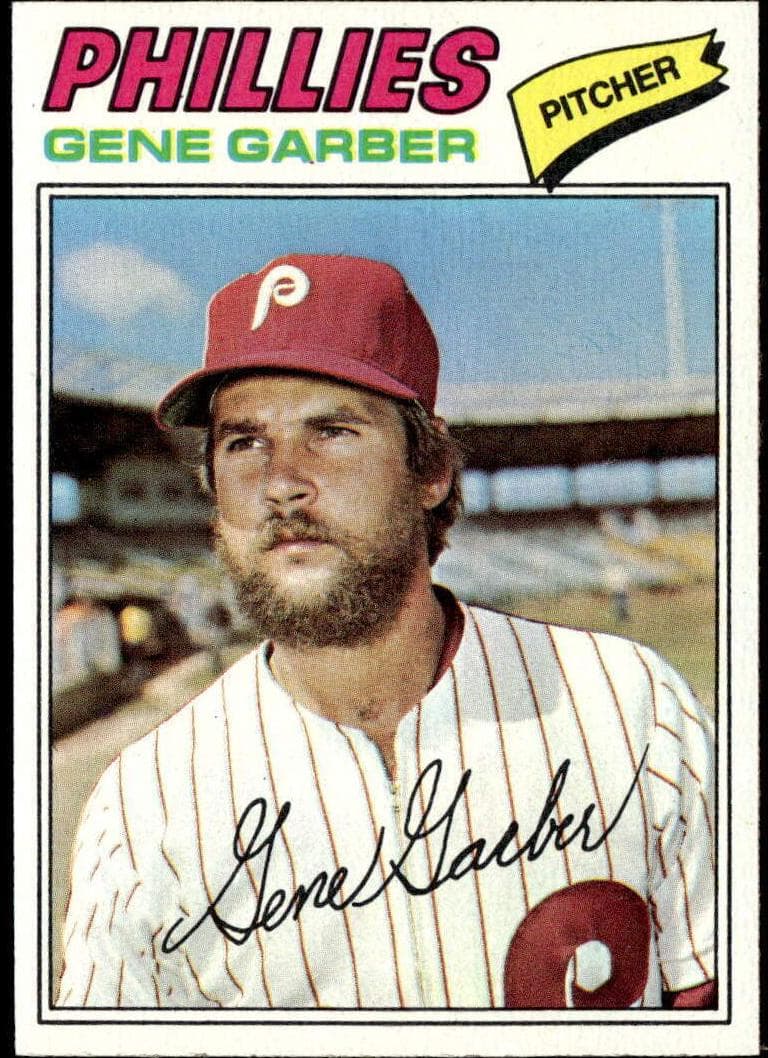 Gene Garber 1977 topps Topps