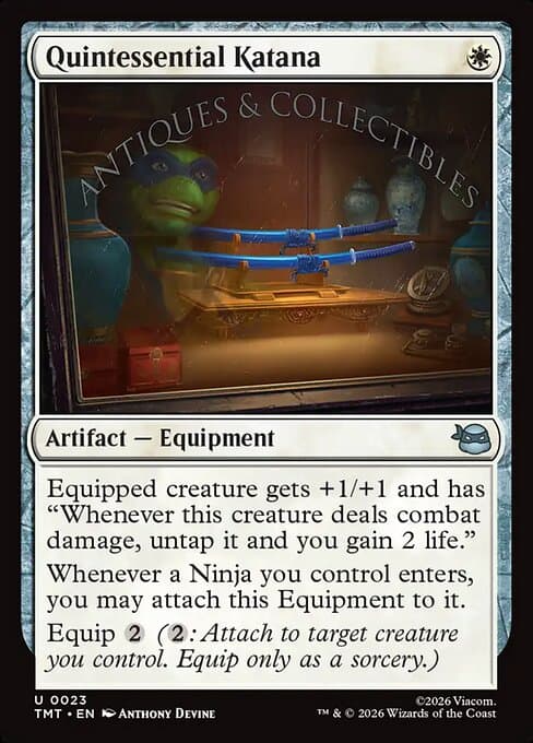 Quintessential Katana 2026 Magic: The Gathering