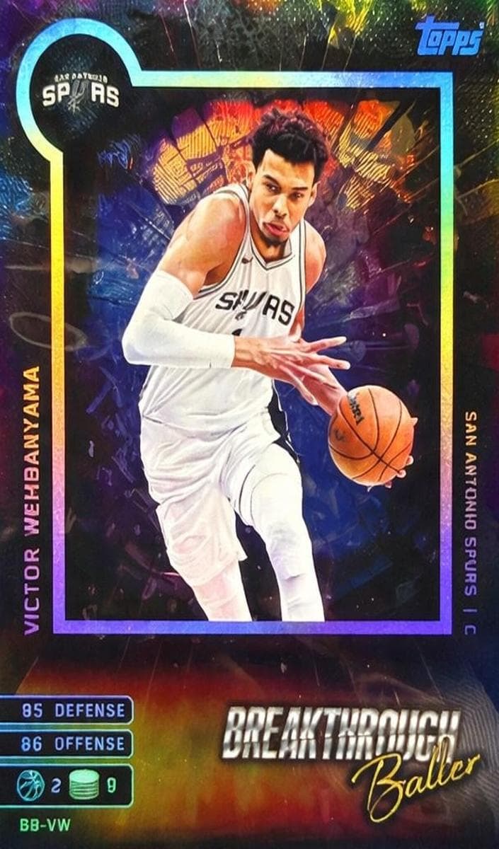 Victor Wembanyama 2025 topps