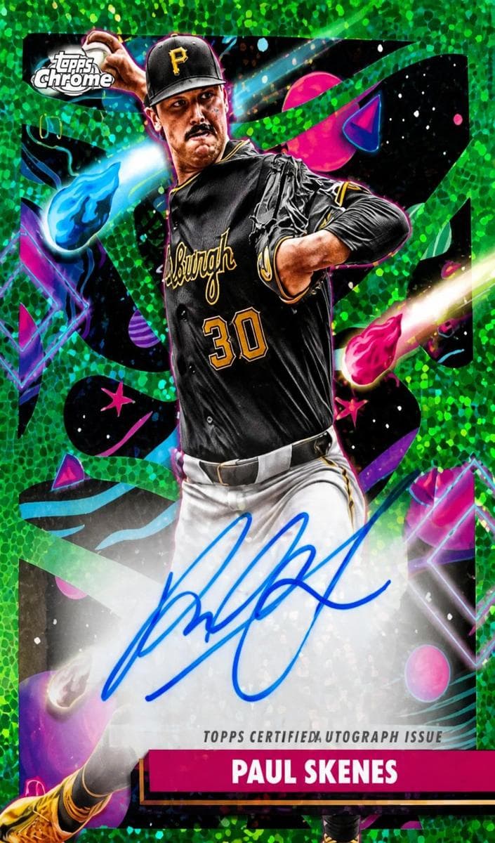 Paul Skenes 2025 topps Topps Cosmic Chrome