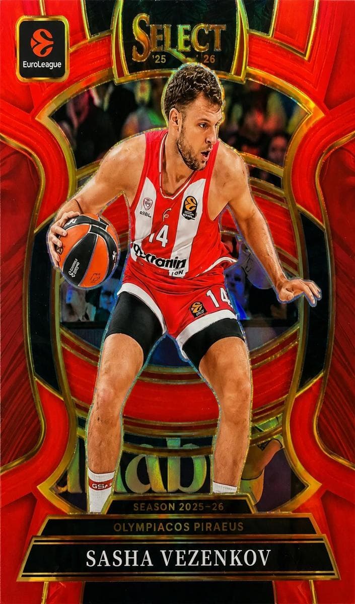 Sasha Vezenkov 2025 panini Select Euroleague