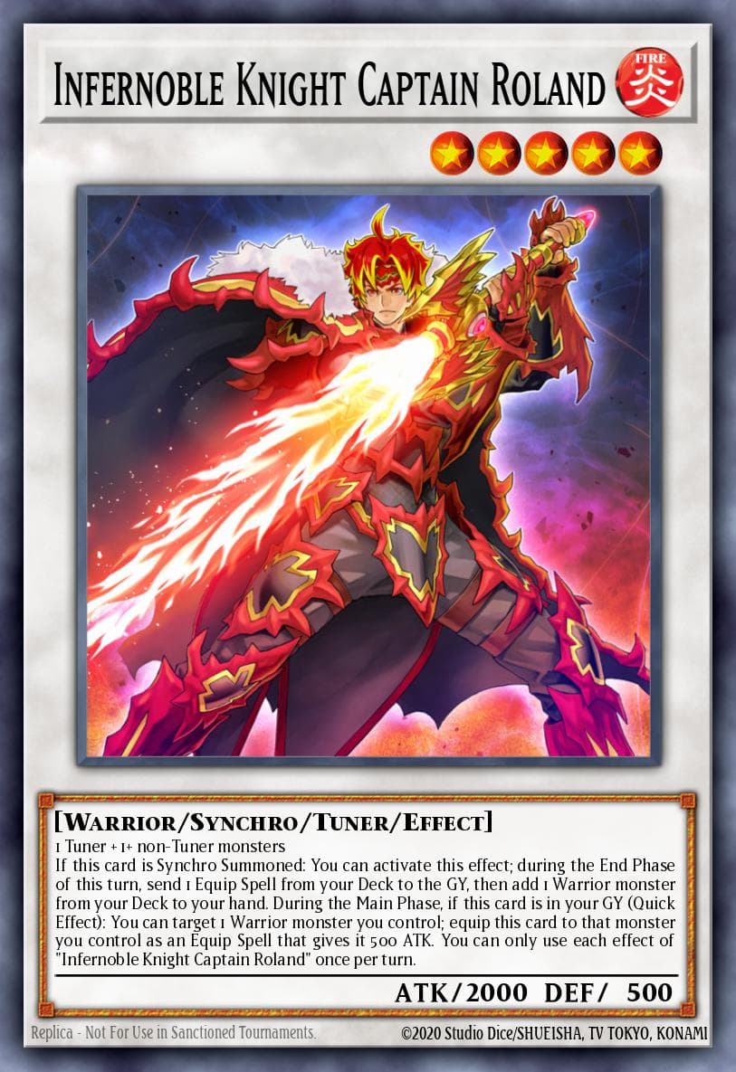 Infernoble Knight Captain Roland #OP15-EN010