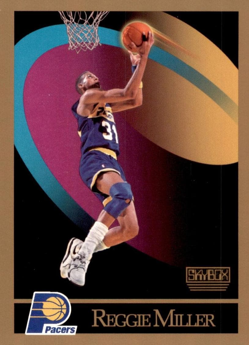 Reggie Miller 1990 fleer SkyBox
