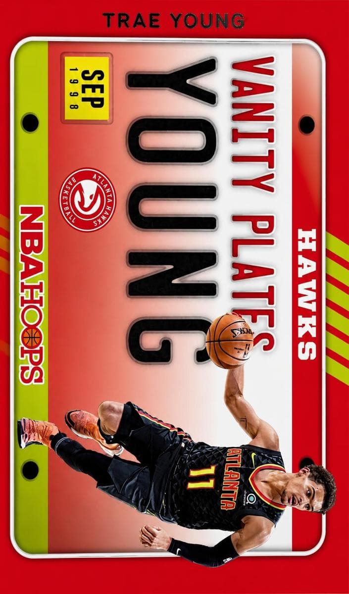 Trae Young 2020 panini Hoops