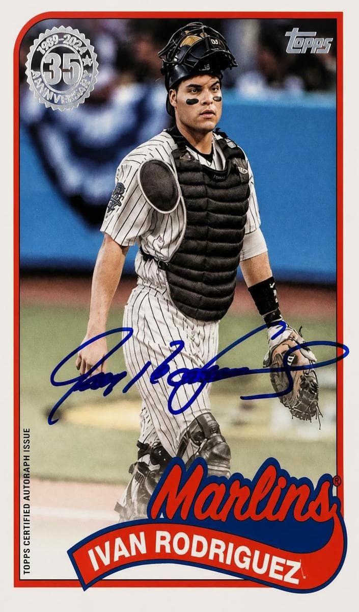 Ivan Rodriguez 2024 topps Topps Update