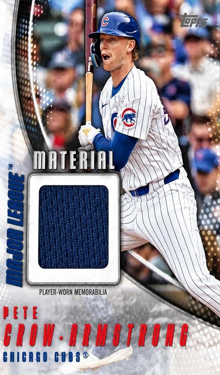 Pete Crow-Armstrong 2025 topps Topps