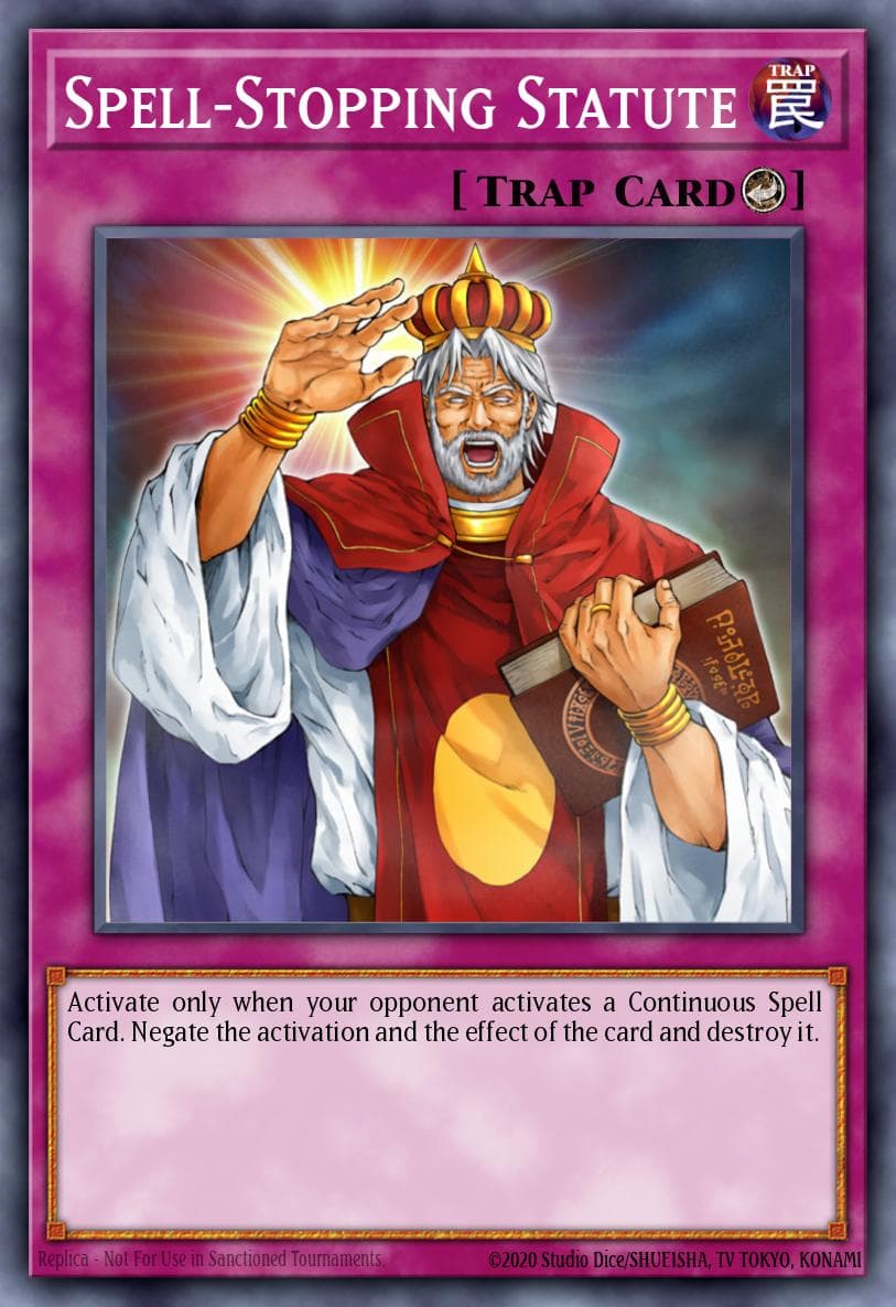 Spell-Stopping Statute 2005 Yu-Gi-Oh! The Lost Millennium