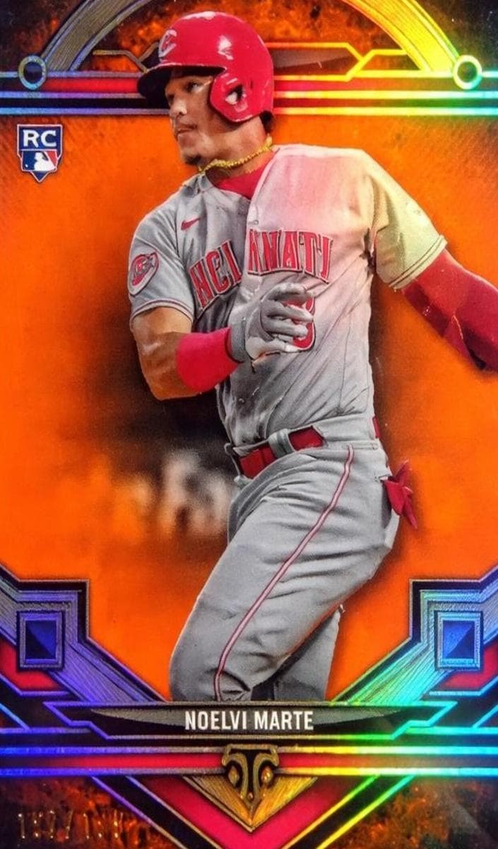 Noelvi Marte 2024 topps Topps Triple Threads