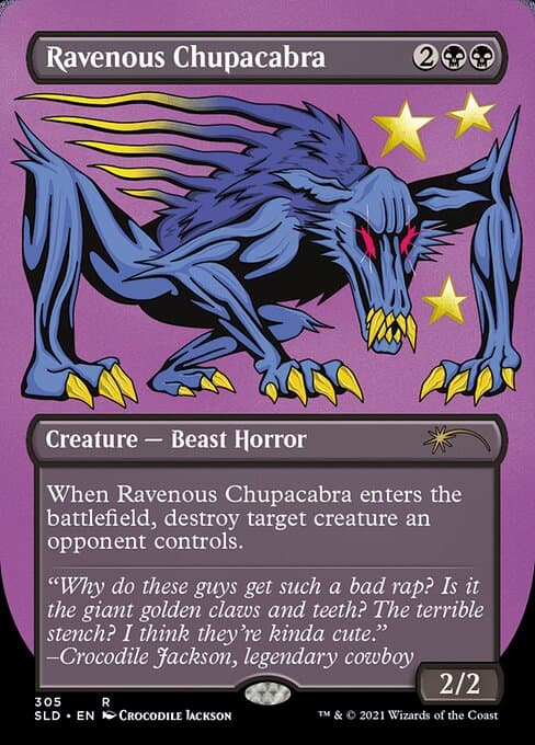 Ravenous Chupacabra 2019 Magic: The Gathering Secret Lair Drop