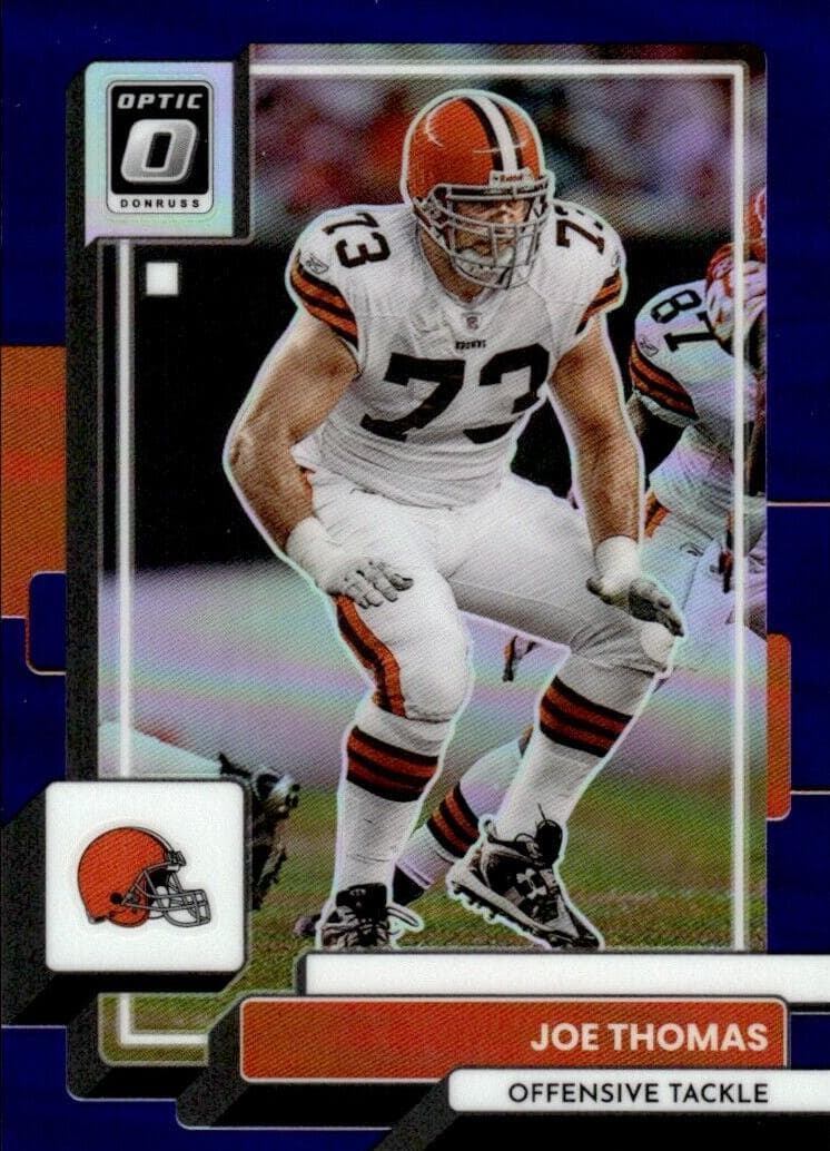 Joe Thomas 2022 panini Donruss Optic