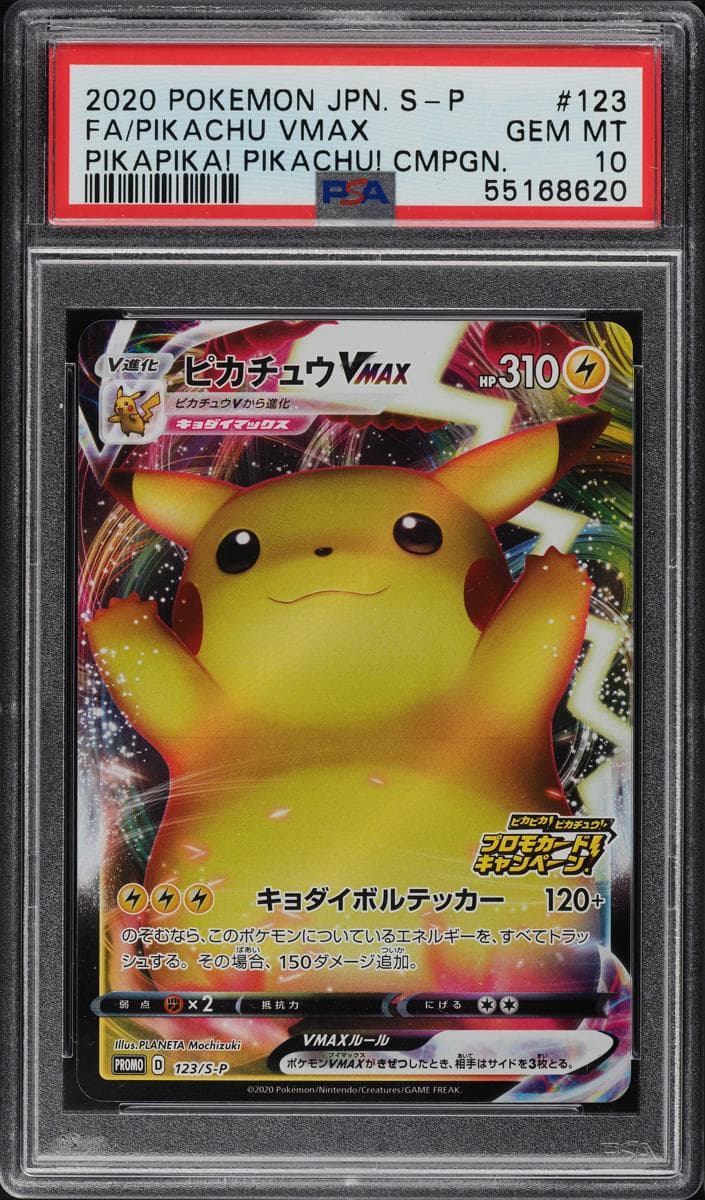 Pikachu Vmax #123