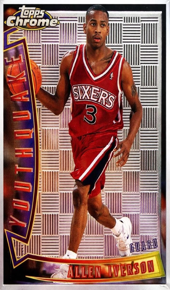 Allen Iverson 1996 topps