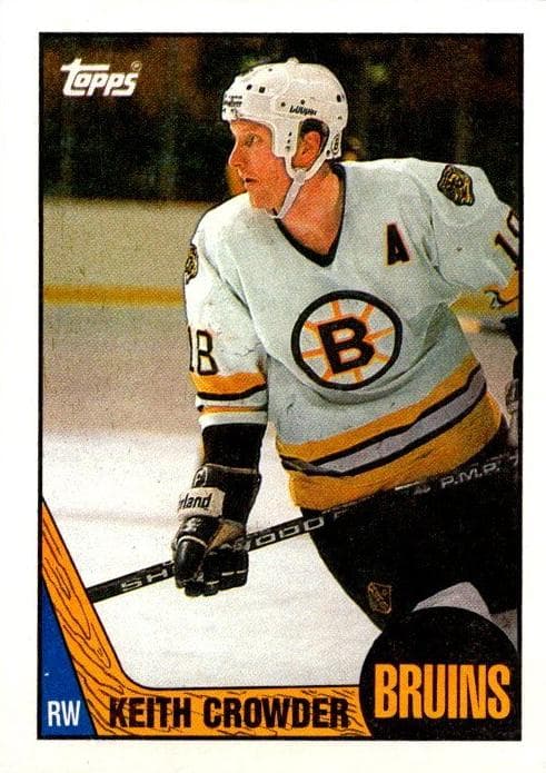 Keith Crowder trading card