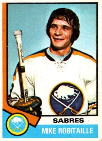 Mike Robitaille 1974 topps O-Pee-Chee