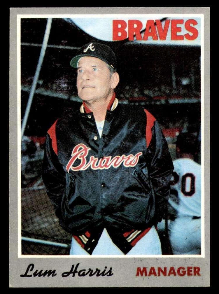 Lum Harris 1970 topps Topps