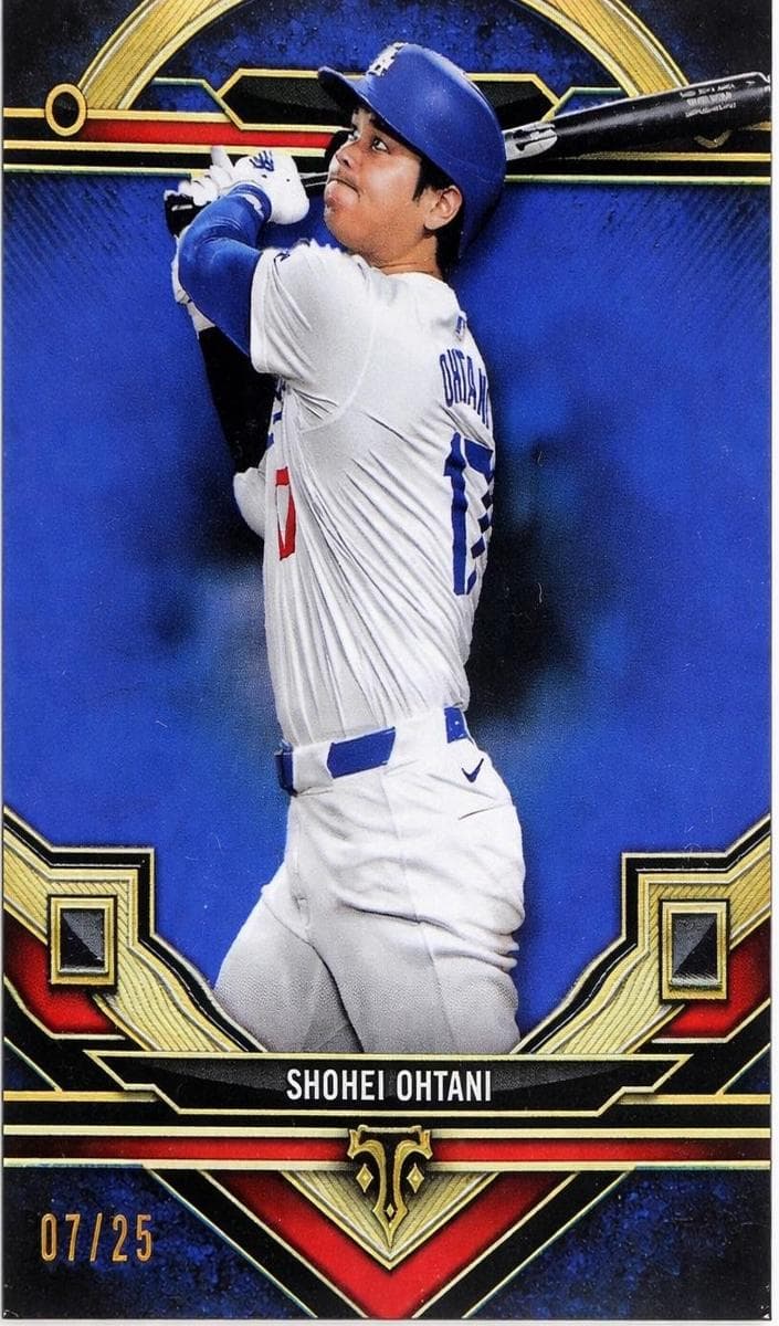 Shohei Ohtani 2024 topps Topps Triple Threads