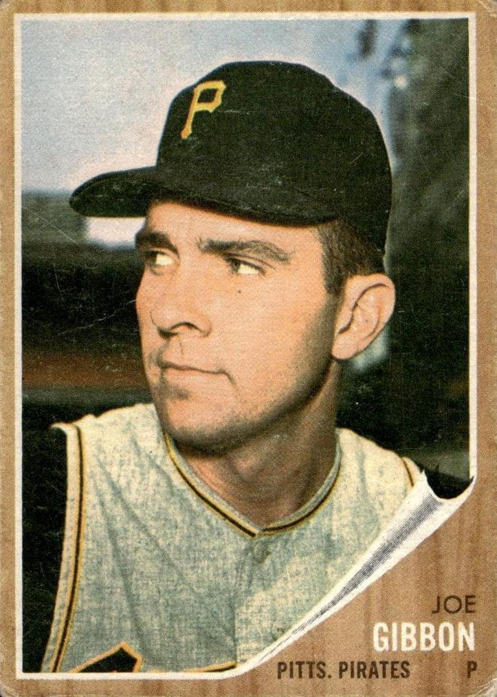 Joe Gibbon 1962 topps Topps