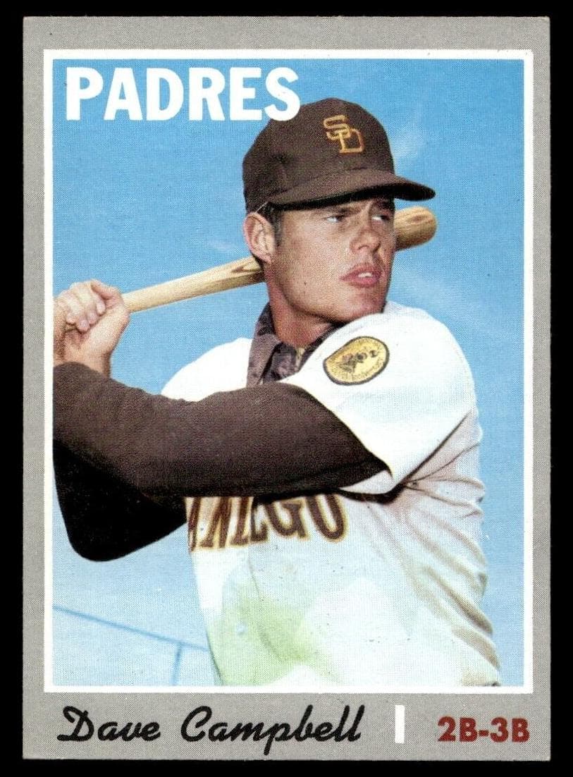 Dave Campbell 1970 topps Topps