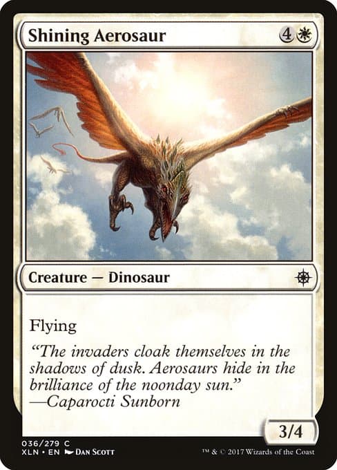 Shining Aerosaur 2017 Magic: The Gathering Ixalan