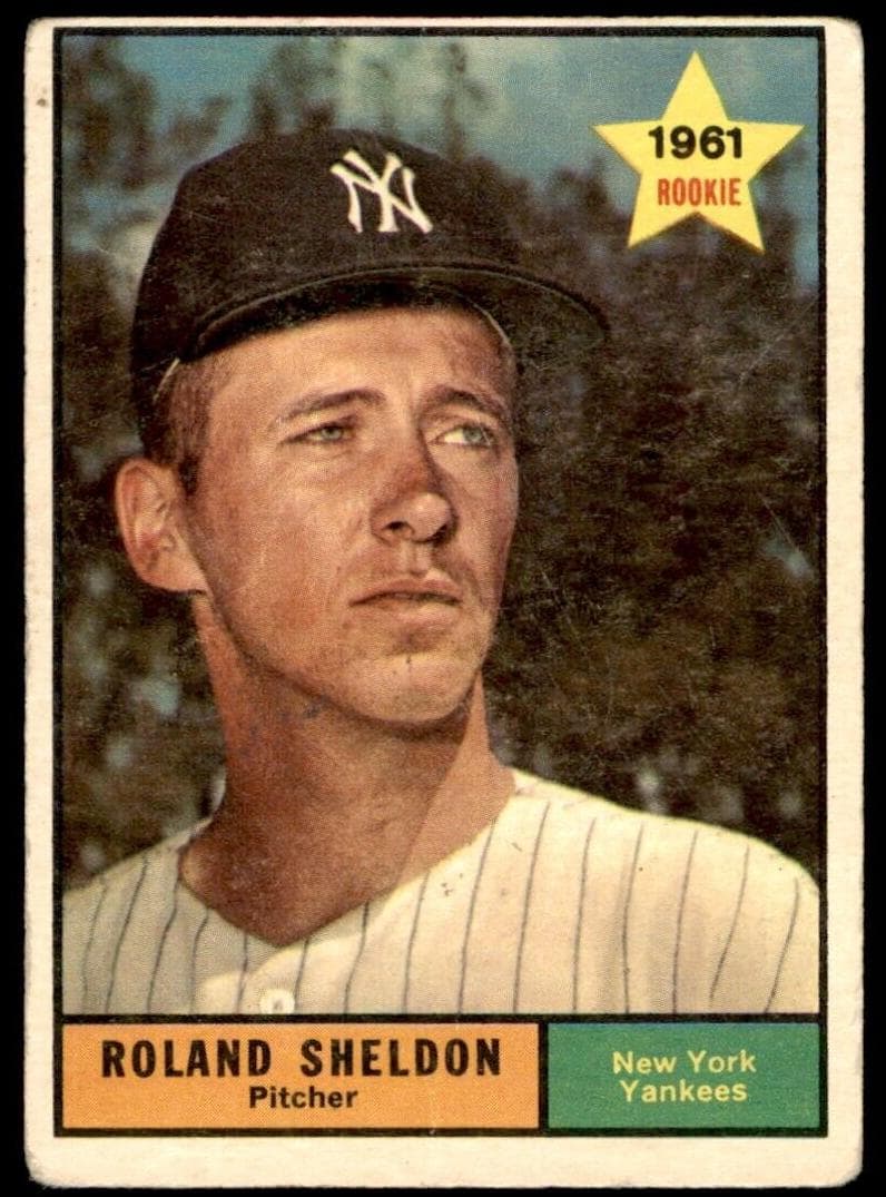 Roland Sheldon 1961 topps Topps