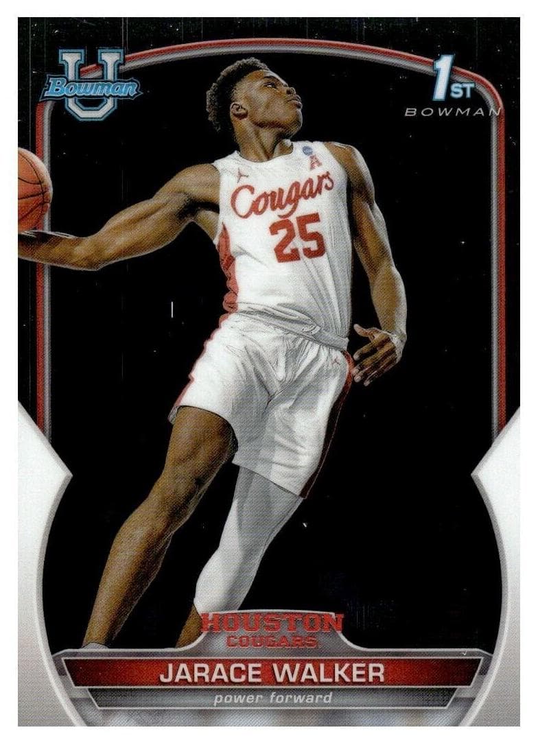 Jarace Walker 2022 bowman Bowman University Chrome